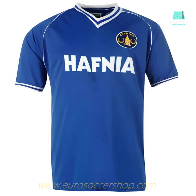 Score Draw Everton 1982 Home Shirt
