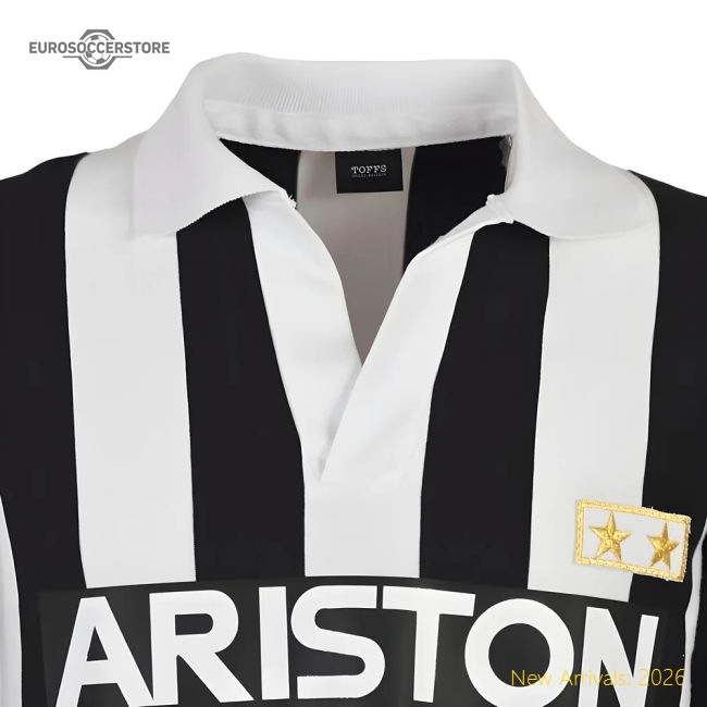 Top-grade Bianconeri 1985-1989 Home Retro Football Shirt