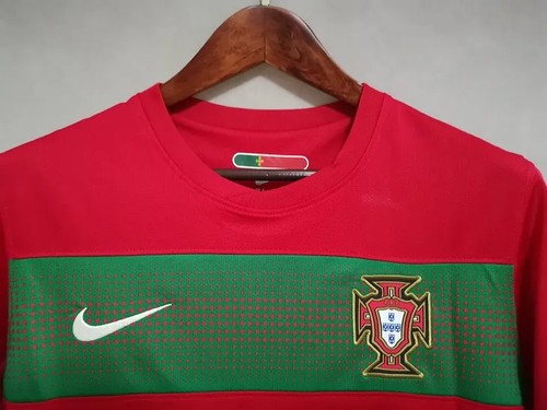 Premium 2010 Portugal Jersey Home World Cup With Vintage Design -