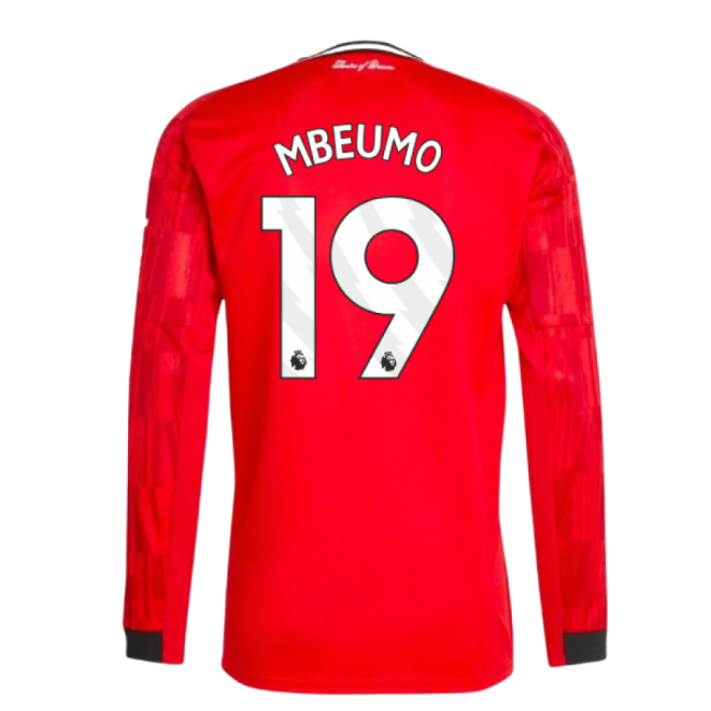 Man Utd 2025-20 Home Shirt Mbeumo #19 L M S