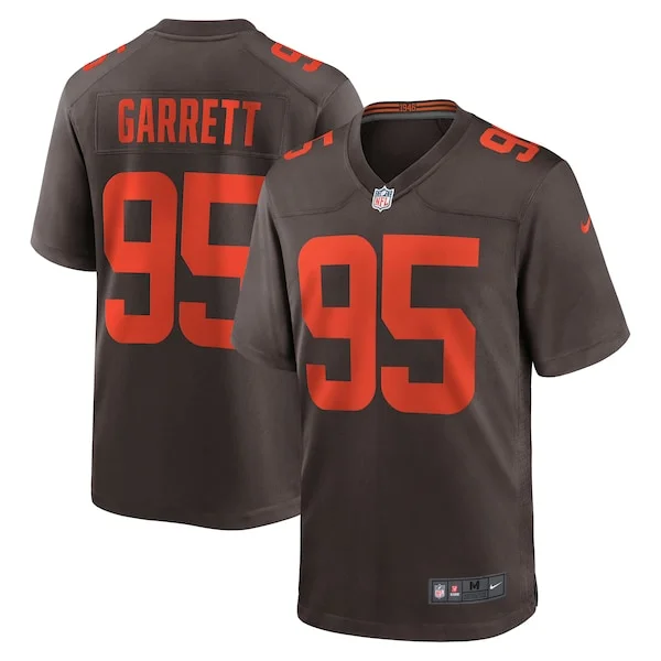 None Myles Garrett Game Jersey - Brown | NFL Player Jersey | NFL Footb