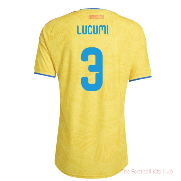 [JED] 2026/27 Colombia Authentic Home Shirt (Lucumi 3)