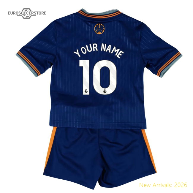 2025-2026 Newcastle Third Mini Kit (your Name) - Authentic Design