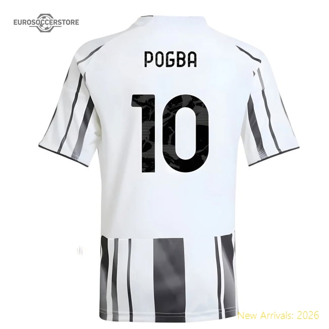 2025-2026 Juventus Home Shirt (Kids) (Pogba 10)