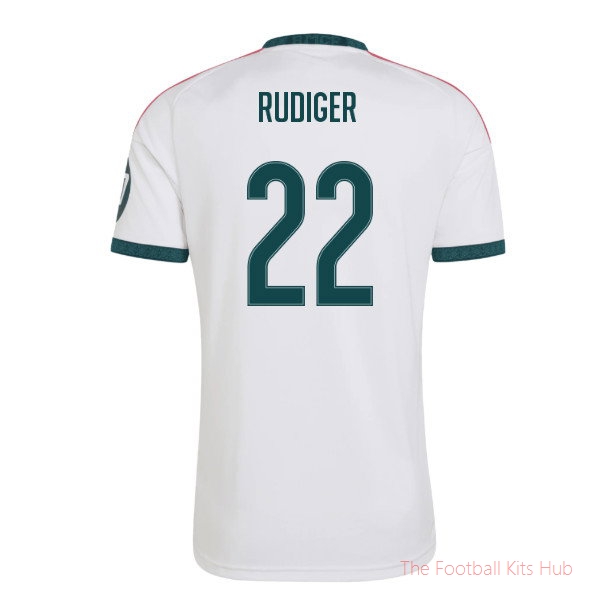 Fan Edition Pro Real Madrid 2026-2027 Home Shirt (Rudiger 22)