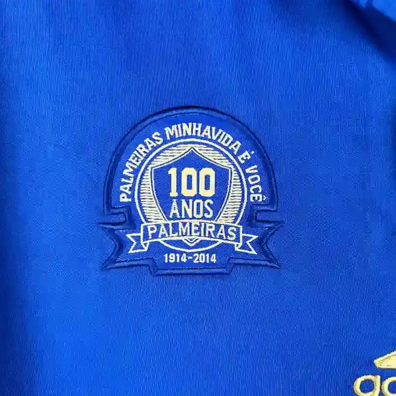 Cheap 2014-2015 Palmeiras Blue Soccer retro kit
