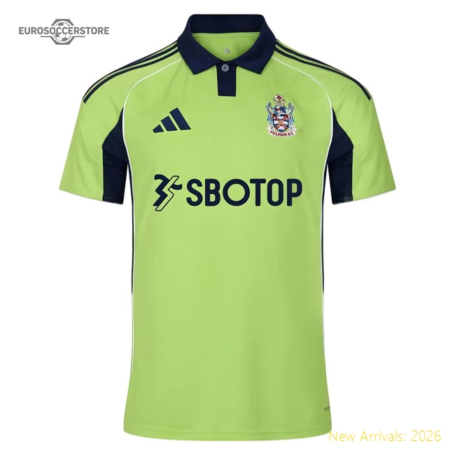Authentic 2025-2026 Fulham Away Shirt - Premium Quality Football