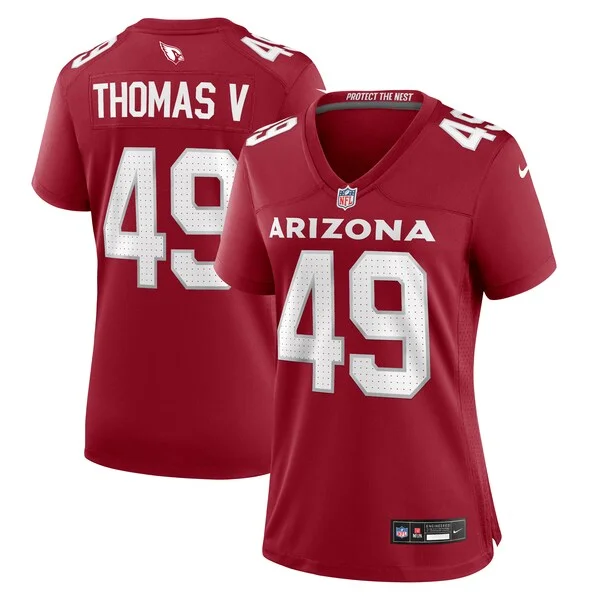 None Starling Thomas Game Jersey - Cardinal | NFL Player Jersey