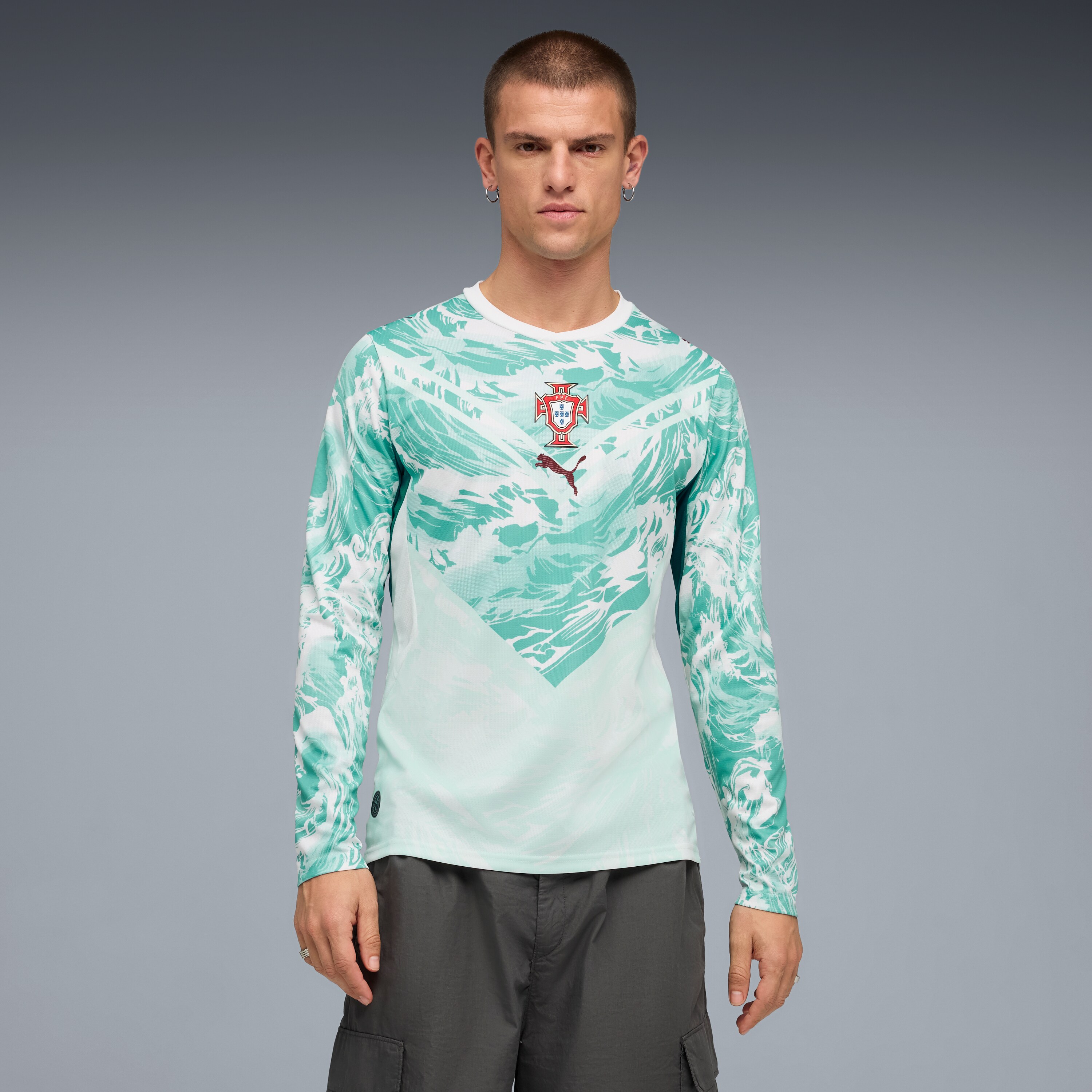 [SJH] Portugal National Team 2026 Away Replica Long Sleeve Jersey - White