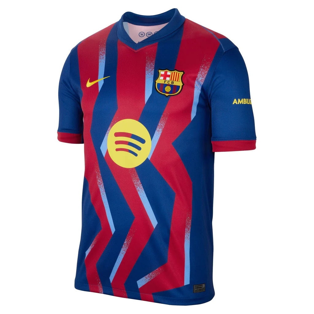 Barcelona Patches 2025-2026 La  Home Jersey – Authentic Shirt
