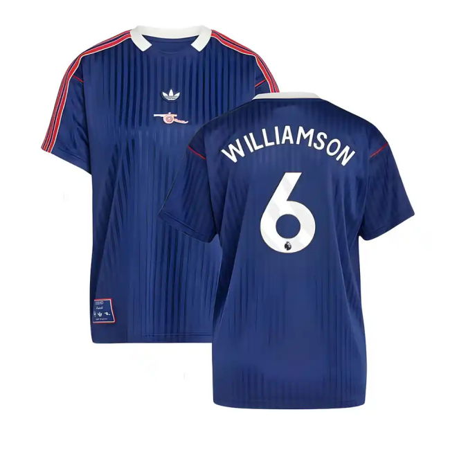 Anti-Odor Arsenal Modern EPL Shirt - Limited Stock Navy Adults #98753