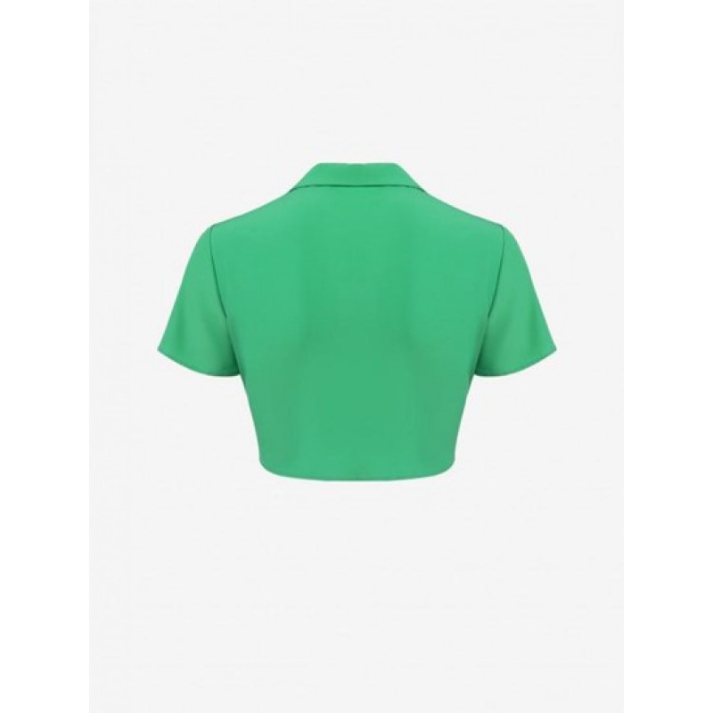 Tied Front Crop Shirt GZ3857