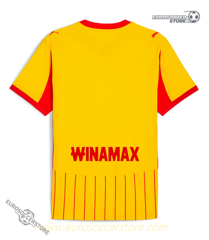 RC Lens' 25-26 Home Football Jersey
