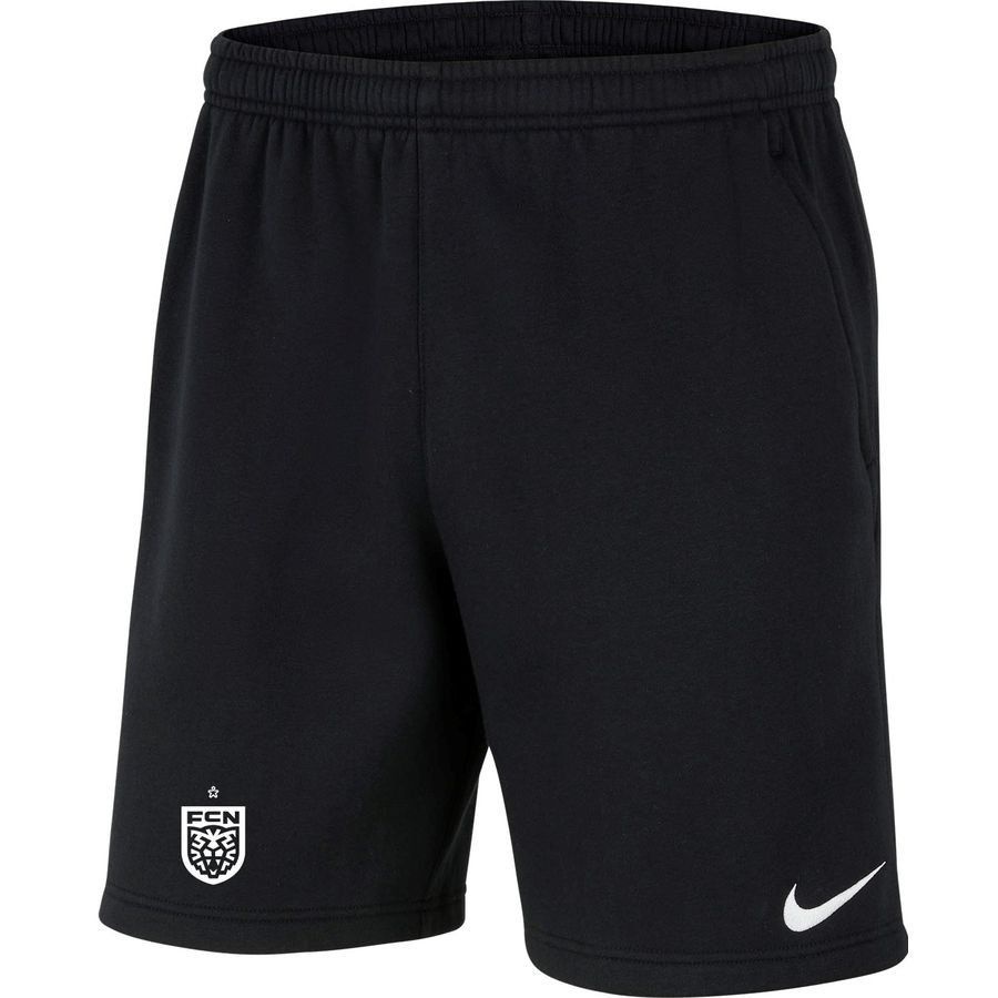 F.C. Nordsjælland Shorts Fleece - Black/White Kids