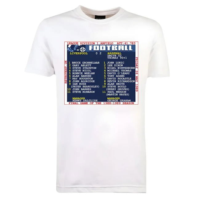 1989 Arsenal authentic Third Shirt - Adults | high quality