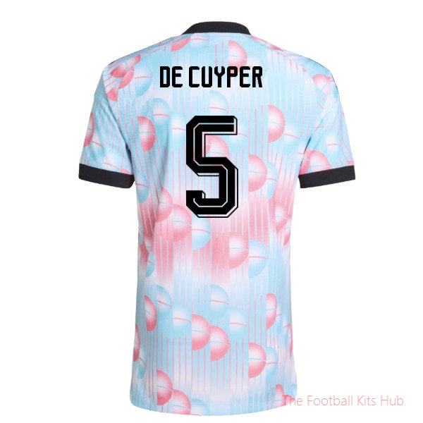 Fan Edition Pro Belgium 2026-2027 Away Shirt (De Cuyper 5)