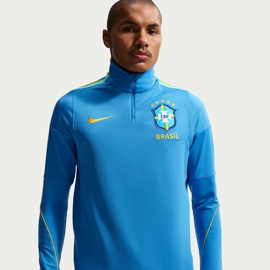 [EFKS] 2026 Brazil Dri FIT Strike Drill World Cup Photo Blue/Light Menta/Midwest