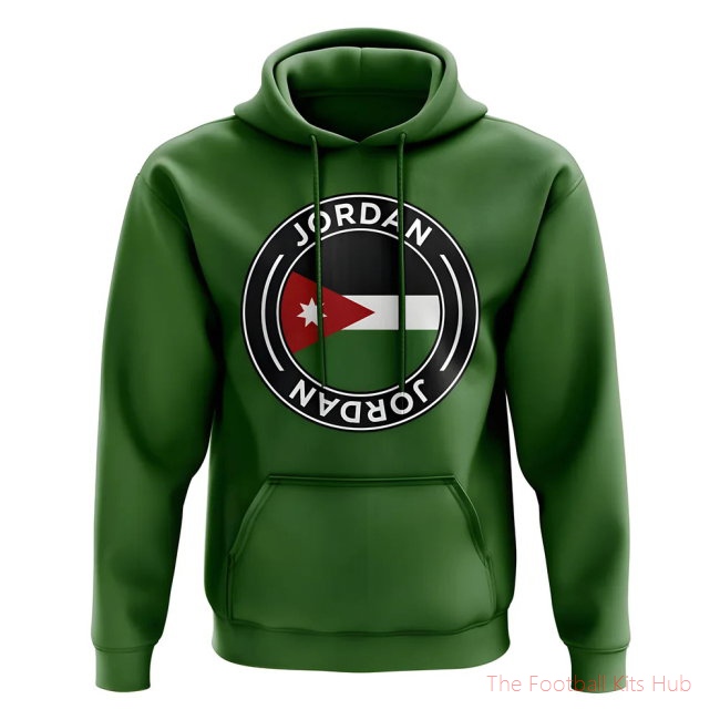 Men Jordan Football Badge Hoodie (Green)