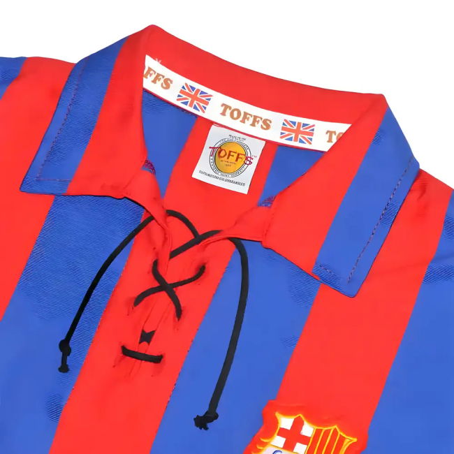 Authentic 2025-2026 Barcelona Football Shirt With Vintage Design