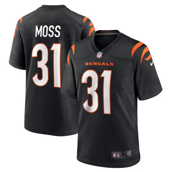 None Zack Moss Game Jersey - Black | NFL Player Jersey | NFL Football