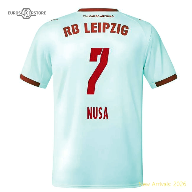 Home Club Teams,Red Bull Leipzig 2025-2026 Red Shirt For Football Fans