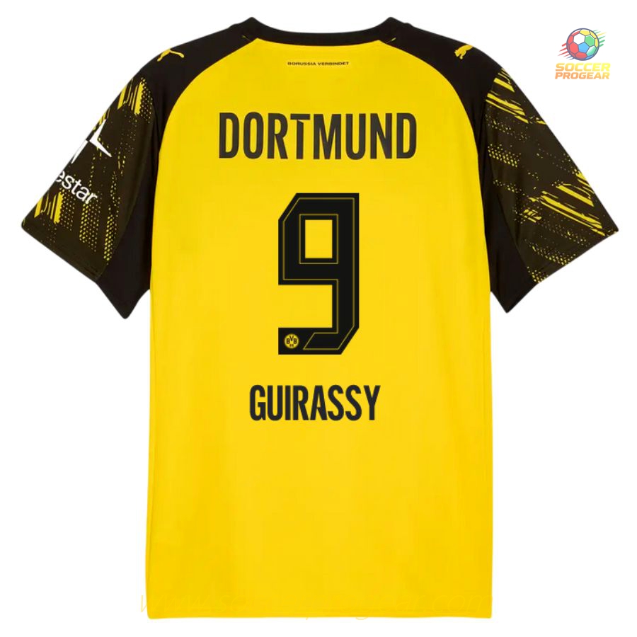 Football Soccer Team Shirt BVB Dortmund Home 2025-26 Edition Guirassy
