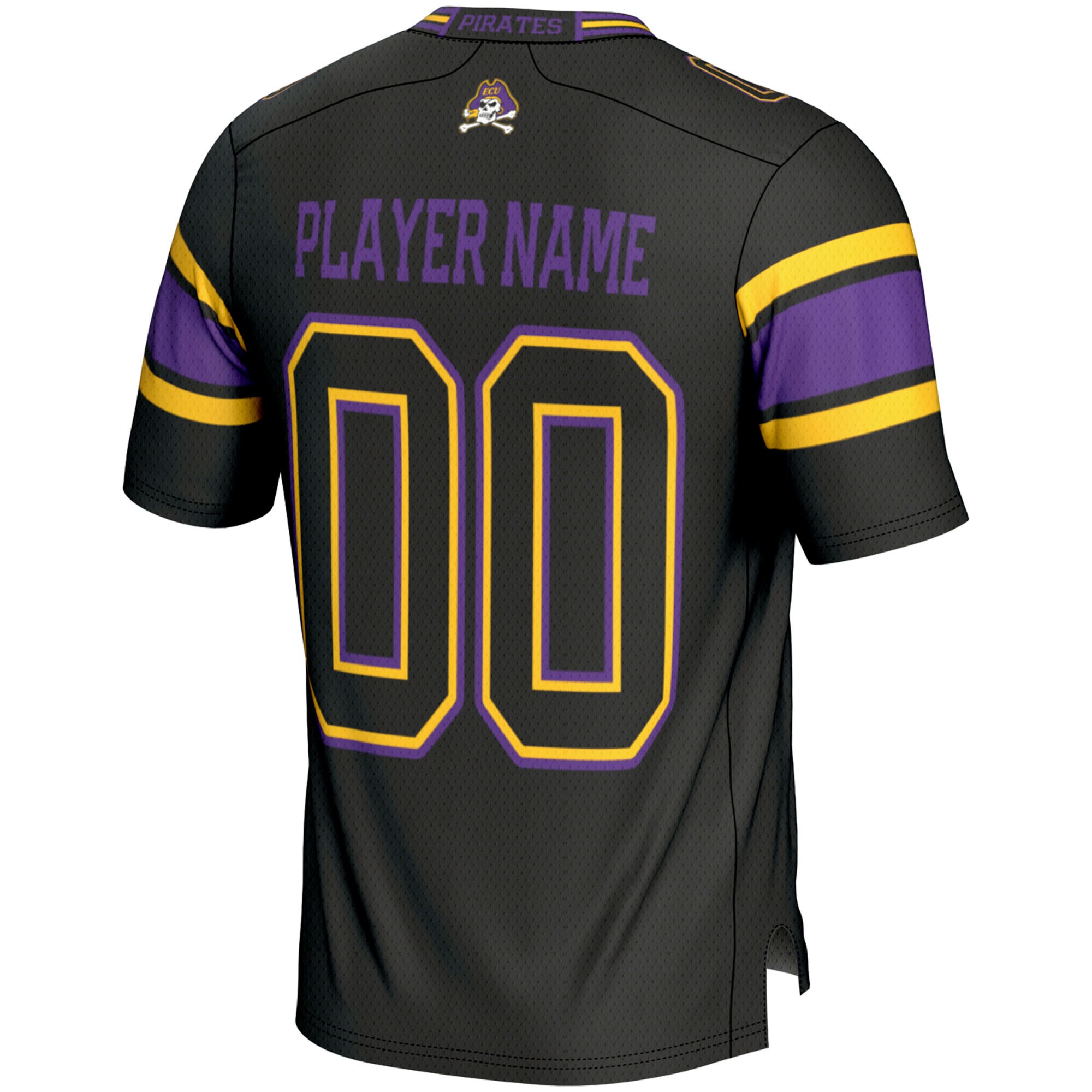 [NJP] ECU Pirates GameDay Greats NIL Pick-A-Player Football Jersey - Black