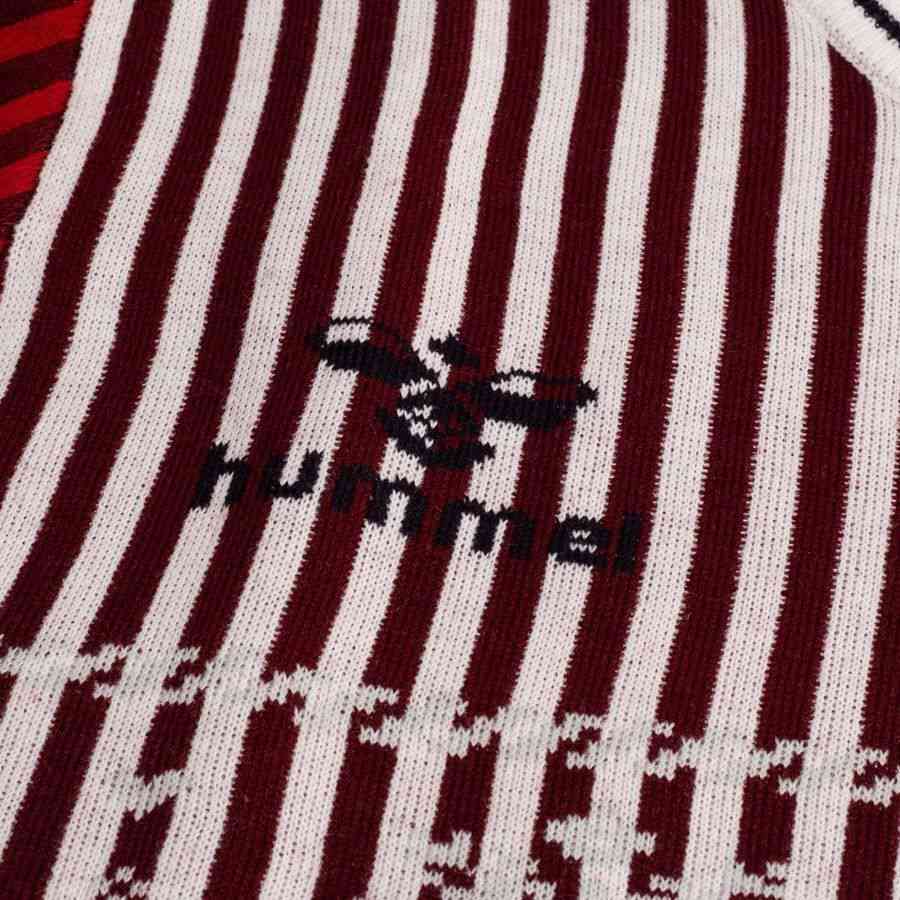 Denmark Christmas Jumper - Red/White Kids