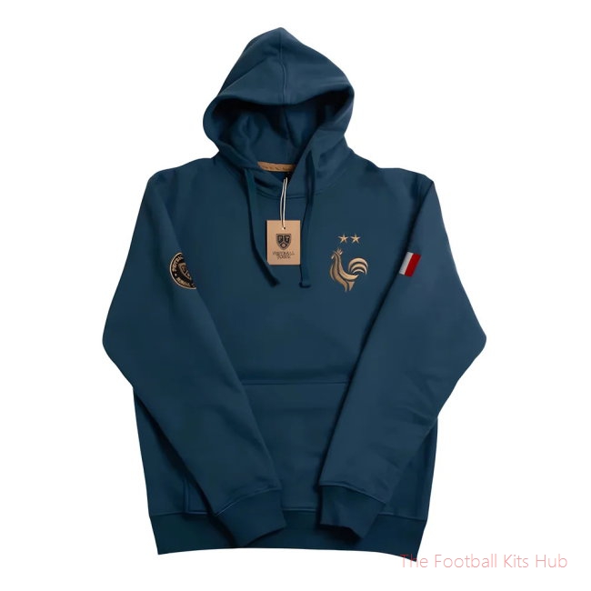 France Retro Football Hoodie Les Bleus