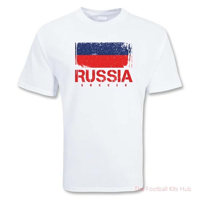 Men Russia Soccer T-shirt