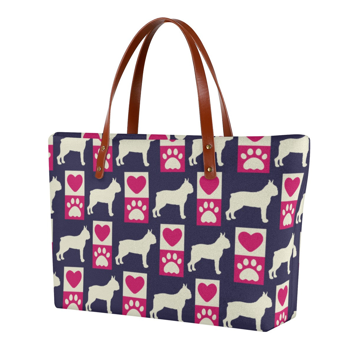 Minimal-Aesthetic Bishop- Women's Tote Bag For Boston Terrier Lovers ...