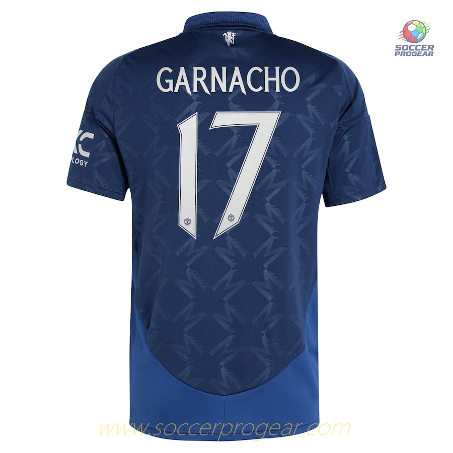 Manchester United Away Child Kit Team Jersey 2024/25 Collection Garnacho