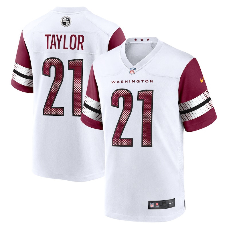 None Sean Taylor Team Captain WAS Commanders Official Jersey