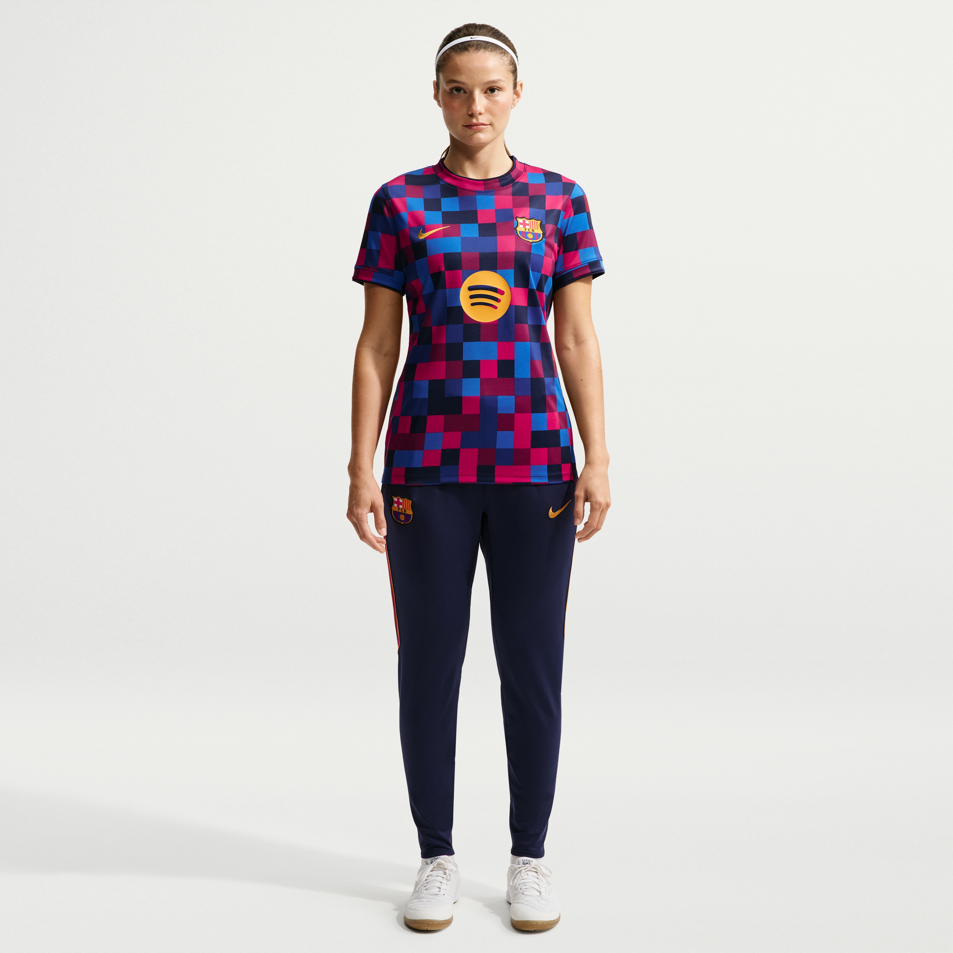 [SJH] Barcelona Women's 2026/27 Home Pre-Match Jersey Top - Red