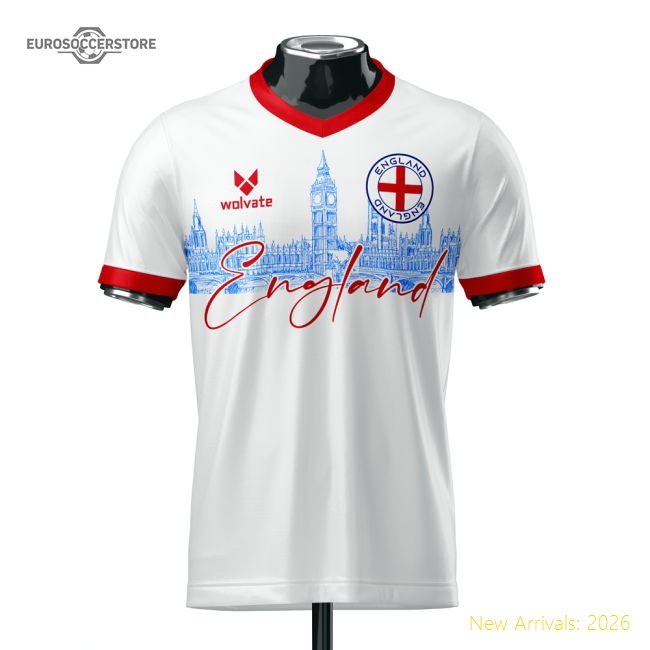 England 2024-2025 Authentic Regular Shirt (eng) Sleek Modern