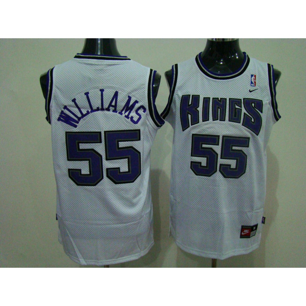 Pro Men's Sacramento Kings #55 Jason White Basketball Jersey