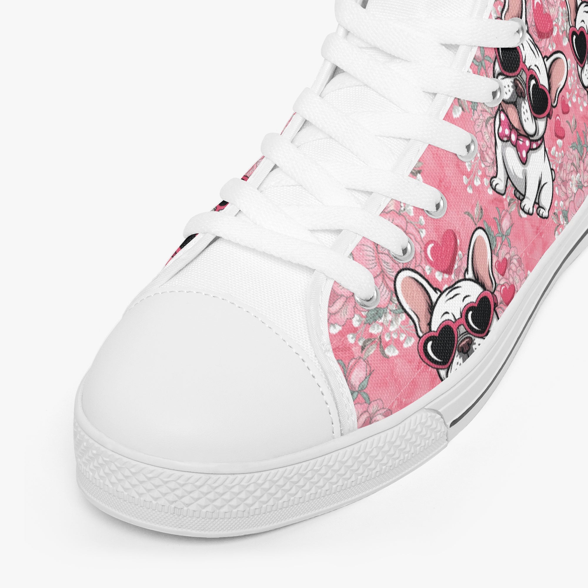 Linette - Durable Classic High-top Canvas Shoes Everyday Use