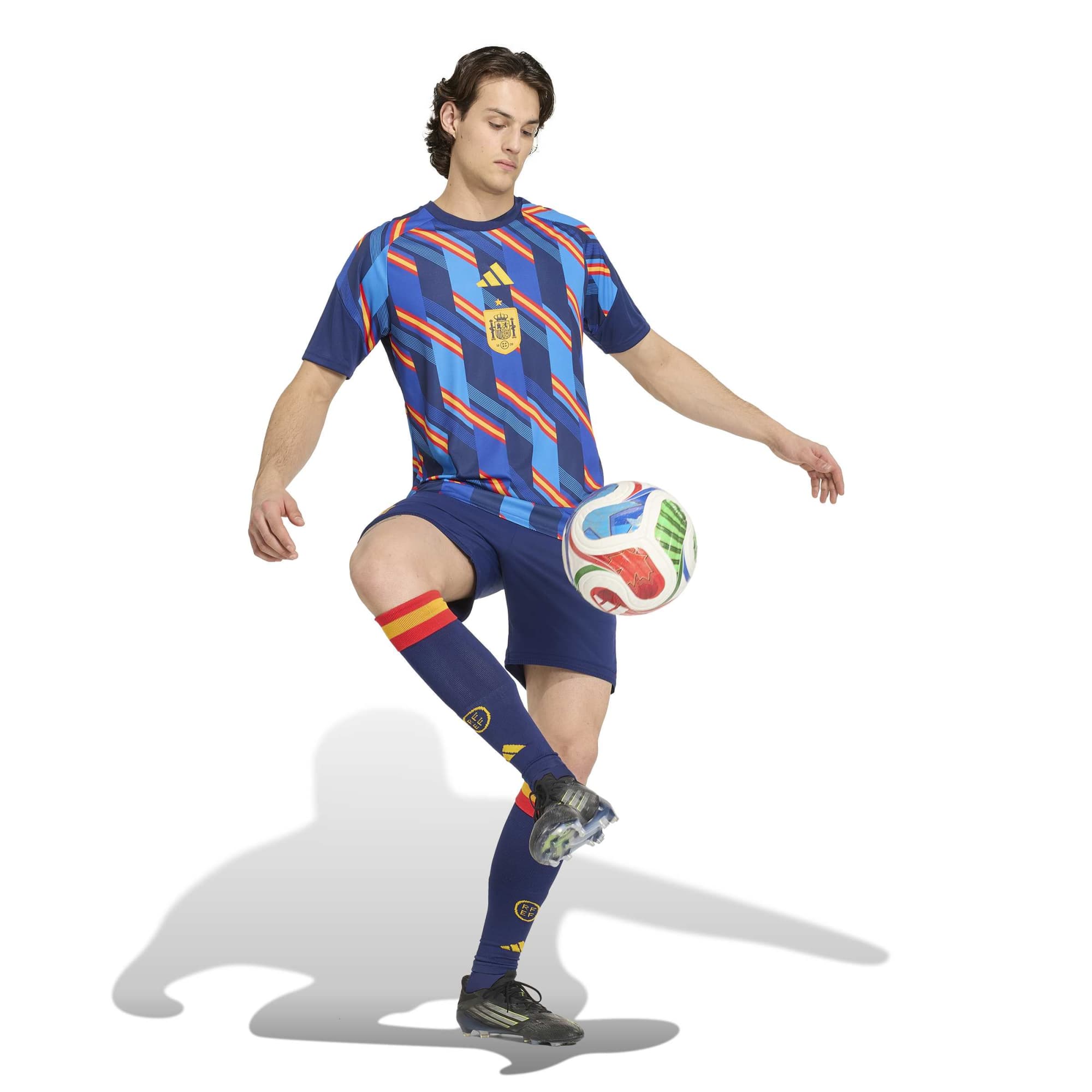 [SJH] Spain National Team 2026 Pre-Match Jersey Top - Navy