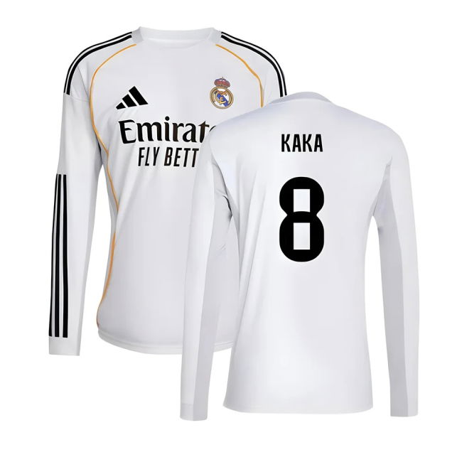 Camiseta Real Madrid Hombres Local 2025-2026 - Alta Calidad - Kaka 8