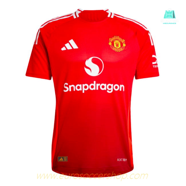 2024-2025 Man Utd Authentic Home Shirt (Your Name)