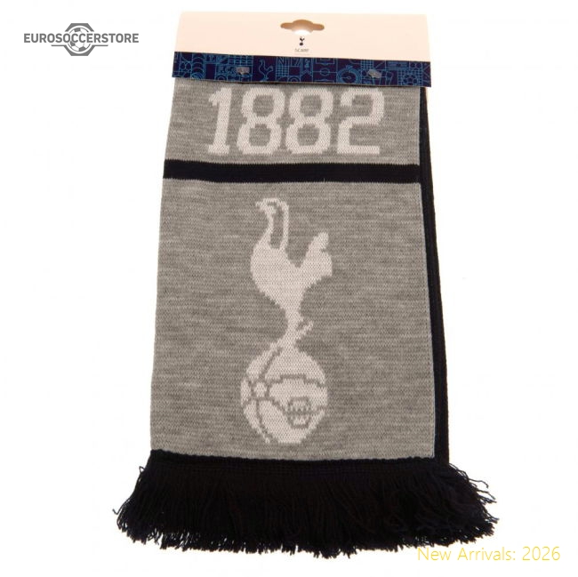 Premium Tottenham Hotspur Hotspur Fc Nero Scarf - Reasonable Price