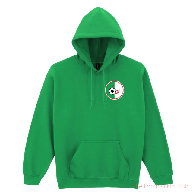 Men Algeria National Team Hoodie (Green)