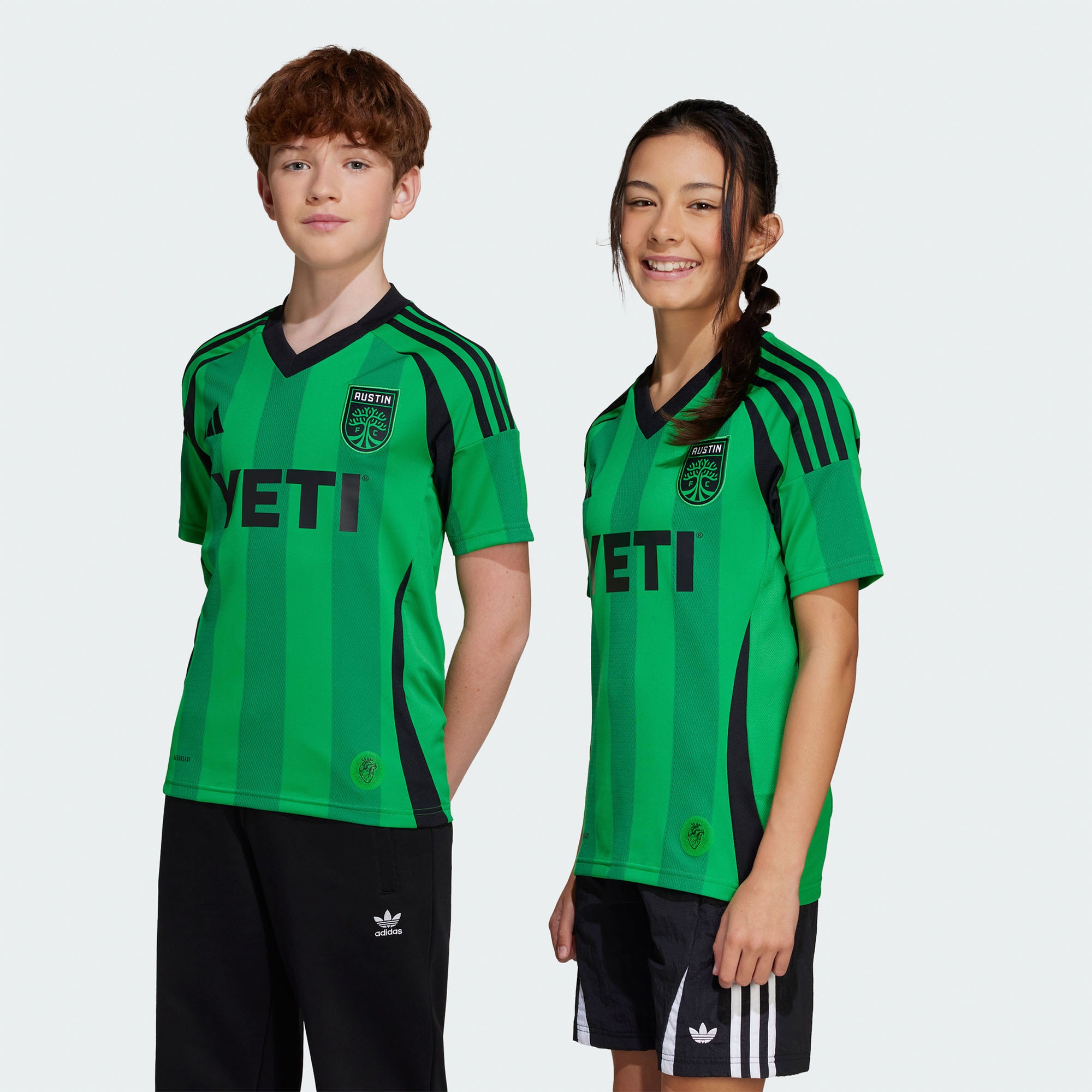 [SD] Austin FC Youth 2025 The Heartbeat Kit Replica Jersey - Green