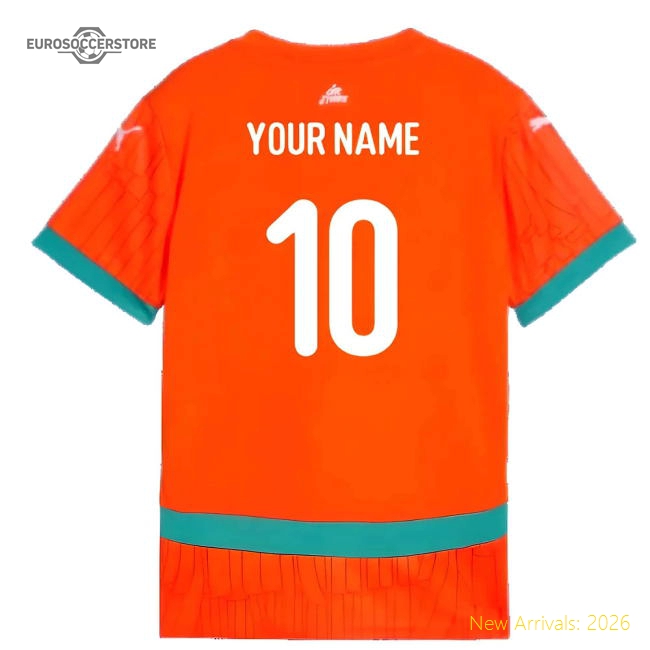 2024-2025 Ivory Coast First Jersey (kids) (your Name) - World Cup Edition