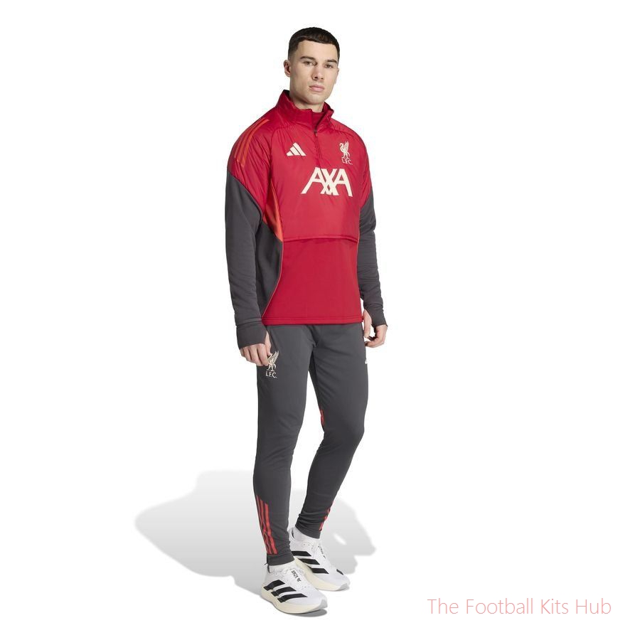 Liverpool Training Shirt Tiro 25 Winterized - Strawberry Red