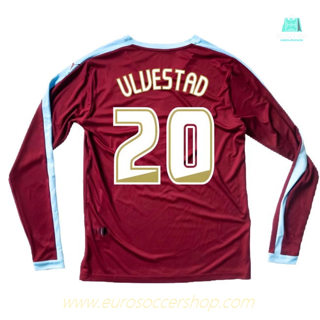 Burnley 2015-16 Long Sleeve Home Shirt ((Excellent) S) (Ulvestad 20)