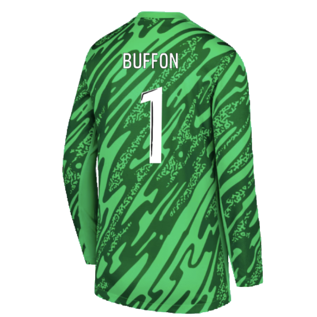 Popular 2024-2025 Psg Home Goalkeeper Shirt (Green) (Buffon 1)