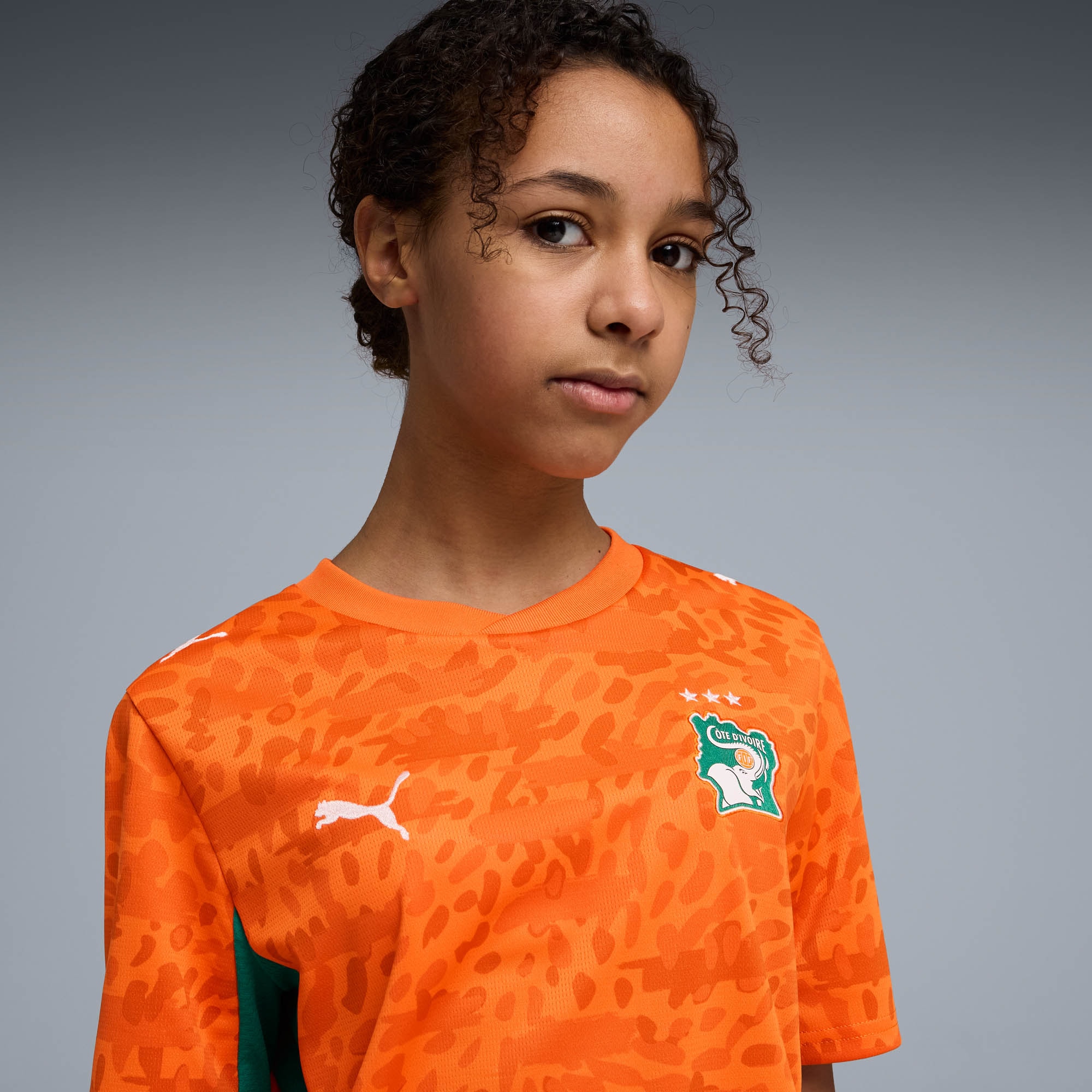 [SJH] Ivory Coast National Team Youth 2026 Home Replica Jersey - Orange