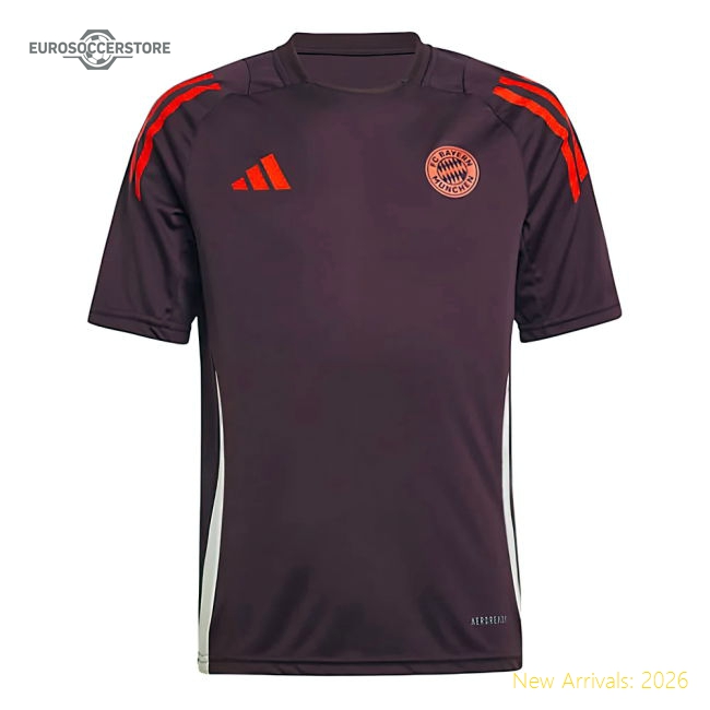 2024-2025 Bayern Munich Training Shirt (Shadow Maroon) - Kids (Kimmich 6)
