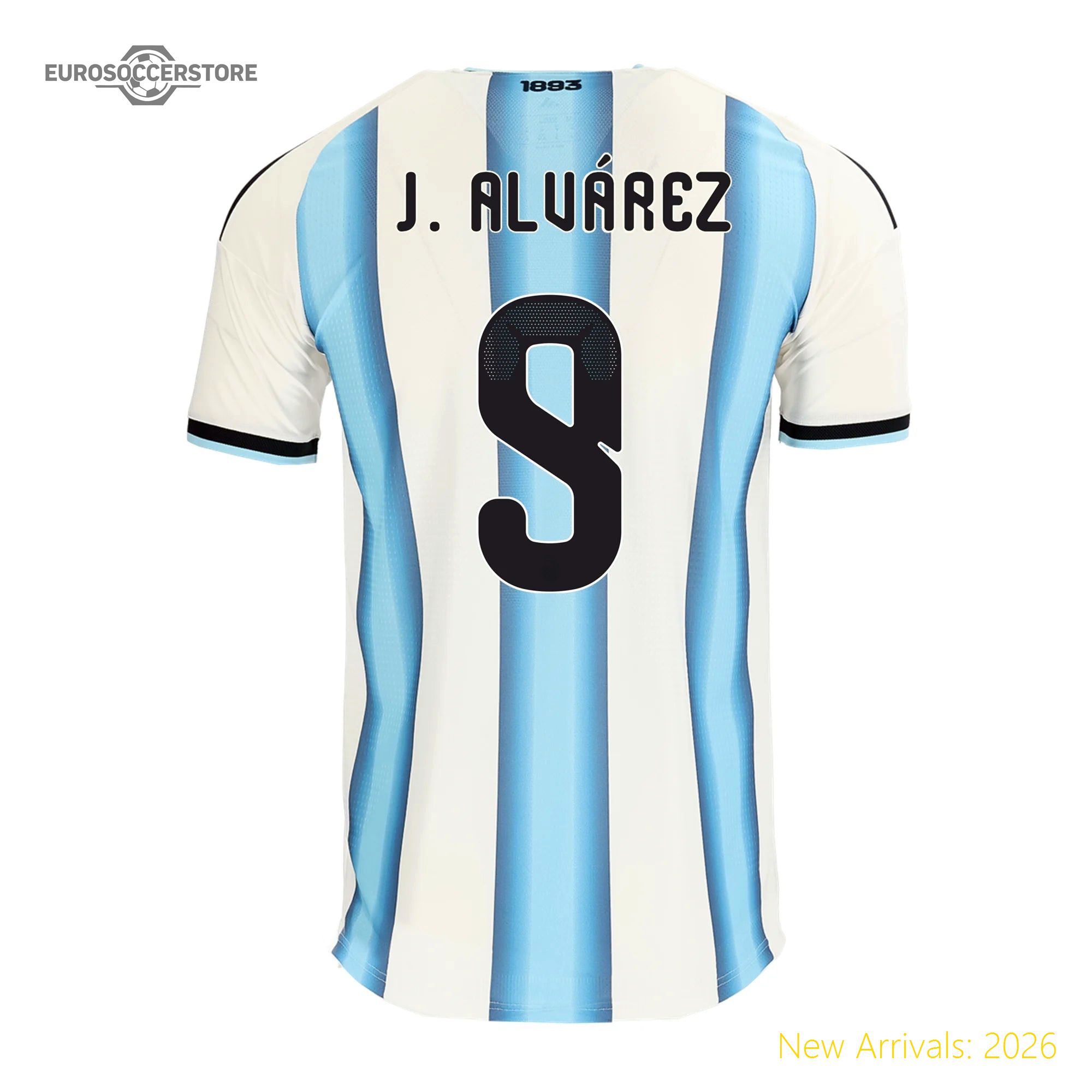 Trendy High-quality Men Arg Attacking Threat Home Jersey 2026
